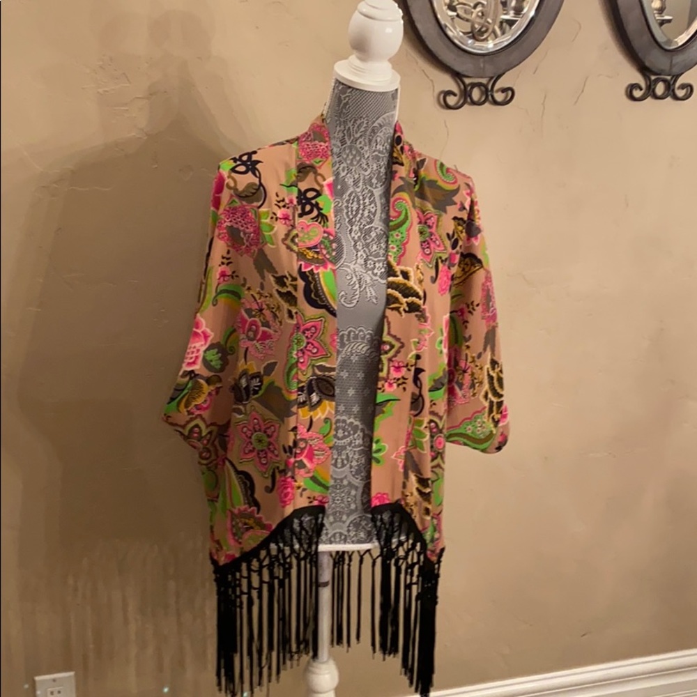 Voom, Fringe Cardigan